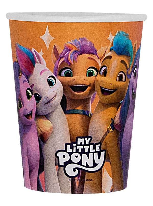 FUNIDELIA 8 kopper - My Little Pony til piger - Størrelse: 0 - Pink