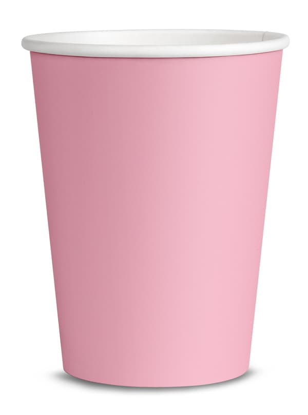 FUNIDELIA 8 lyserøde kopper - Plain Colours til kvinder og mænd - Størrelse: 0