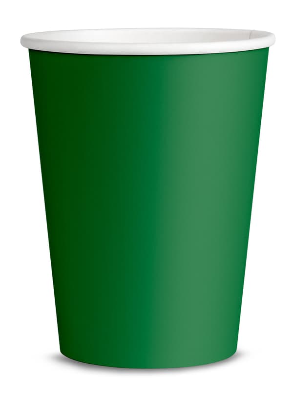 FUNIDELIA 8 grønne kopper - Plain Colours til kvinder og mænd - Størrelse: 0