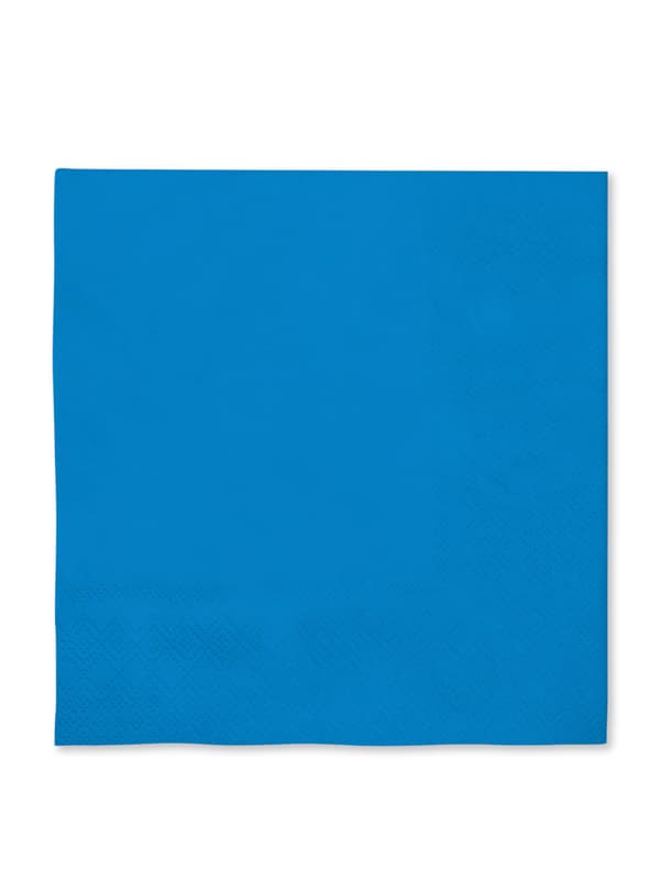 FUNIDELIA 16 Marineblå Servietter 33x33cm - Standard farger til dame og mann - 0