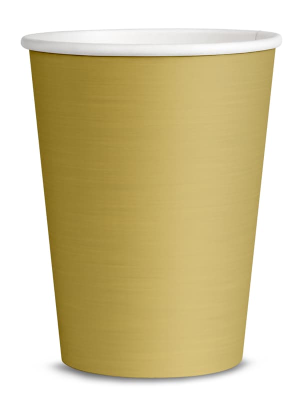 FUNIDELIA 8 guld kopper - Plain Colours til kvinder og mænd - Størrelse: 0