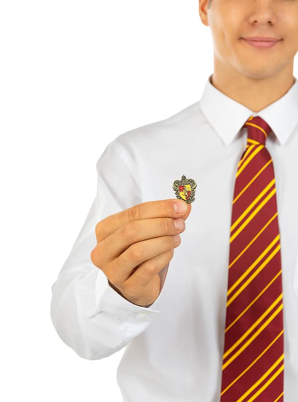 FUNIDELIA Pakke med 4 Harry Potter Hus pins til dame og mann - Størrelse: 0