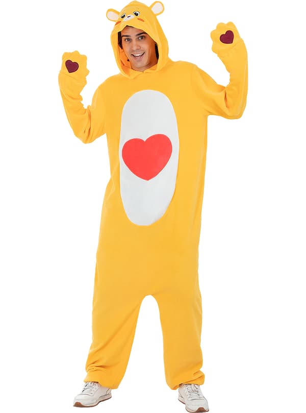 FUNIDELIA Tenderheart Bear kostyme - Care Bears til dame og mann - Oransje L-XL