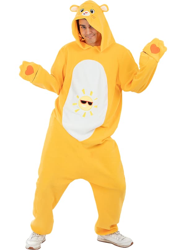 FUNIDELIA Funshine Bear kostyme - Care Bears til dame og mann - Gul