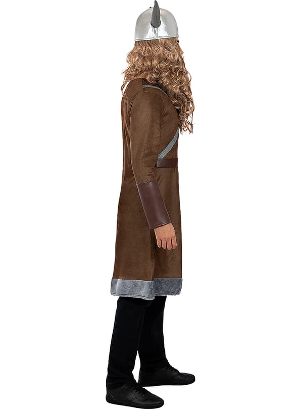 FUNIDELIA Viking kostume til mænd - Brun