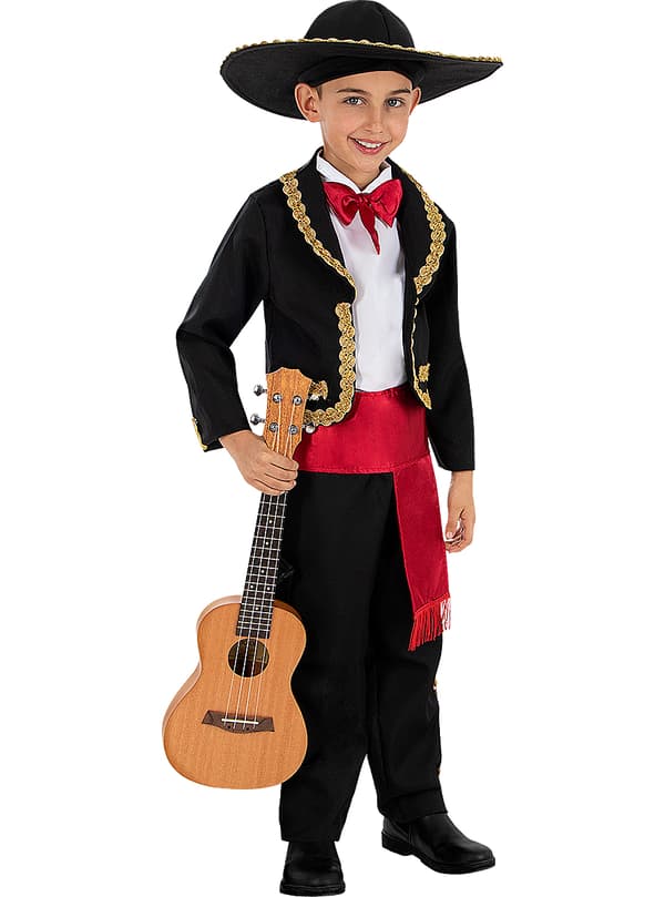 FUNIDELIA Mariachi kostyme til gutter - Brun 3-4 years