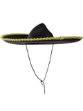 Miniatyrbild 4 av 4: FUNIDELIA Hatt Mariachi för herr - Storlek: 0 - Svart