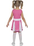 Miniatyrbild 3 av 3: FUNIDELIA Maskeraddräkt cheerleader rosa för flicka - Rosa