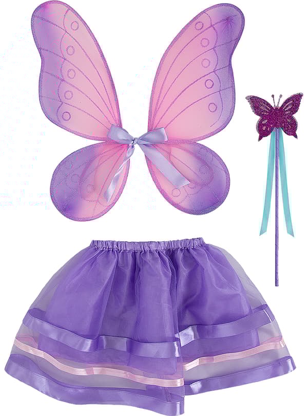 FUNIDELIA Set med sagofé-accessoarer för flicka - Storlek: 0 - Rosa