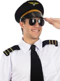 Miniatyrbild 1 av 3: FUNIDELIA Pilotmössa för herr - Storlek: 0 - Mörkblå