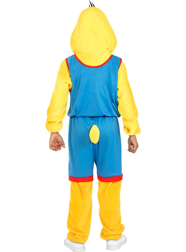 FUNIDELIA Tweety Space Jam Kostume - Looney Tunes til piger og drenge - Gul