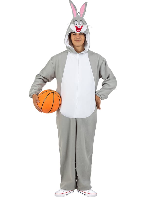 FUNIDELIA Space Jam Bugs Bunny Kostume - Looney Tunes til kvinder og mænd
