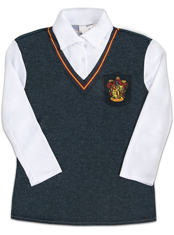FUNIDELIA T-shirt Gryffindor - Harry Potter för dam - Grå / Silver
