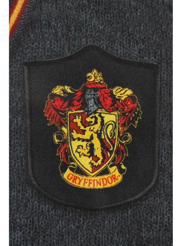 FUNIDELIA T-shirt Gryffindor - Harry Potter för dam - Grå / Silver