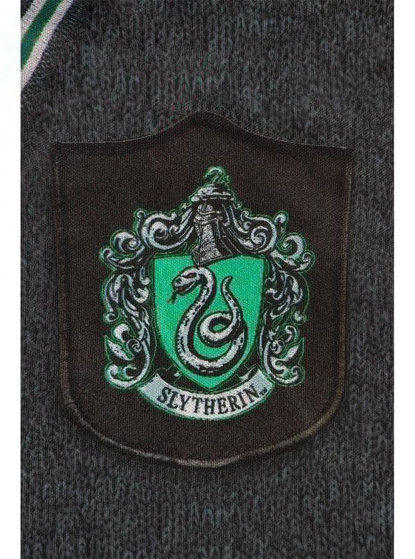 FUNIDELIA Slytherin T-shirt - Harry Potter til kvinder - Grå / Sølv