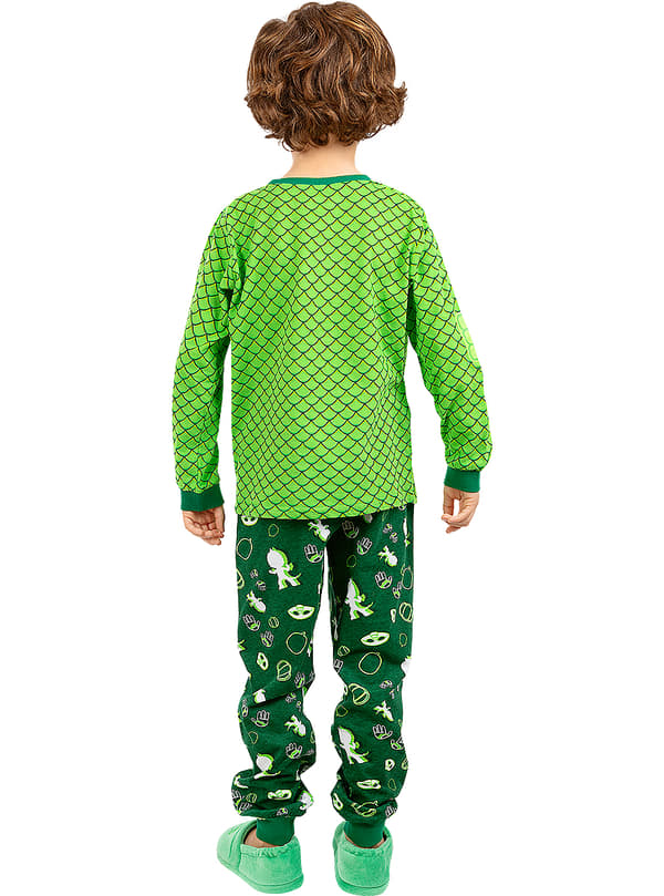 FUNIDELIA Pyjamas Gecko - Pyjamashjältarna för pokje - Grön