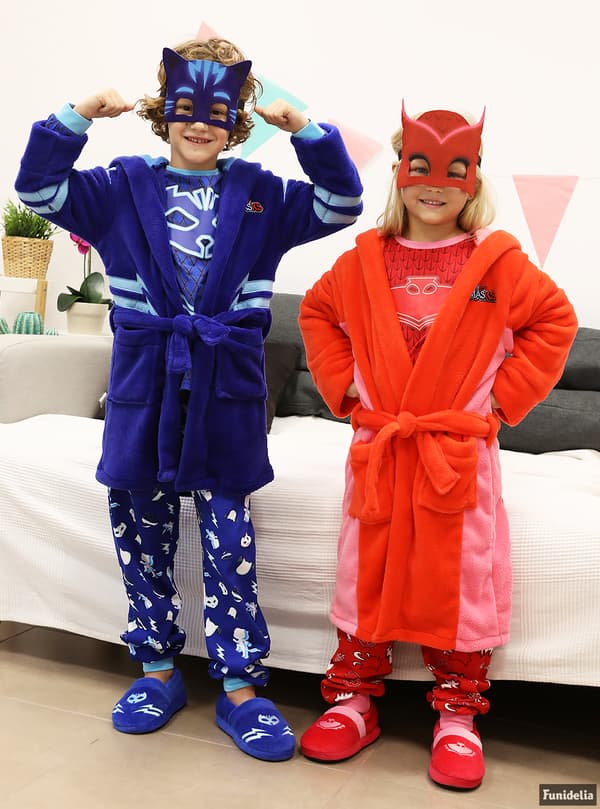FUNIDELIA Kattedreng Pyjamas til Drenge - PJ Masks til drenge - Blå