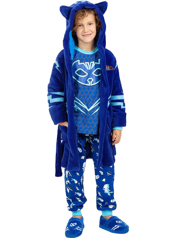 FUNIDELIA Kattedreng Pyjamas til Drenge - PJ Masks til drenge - Blå