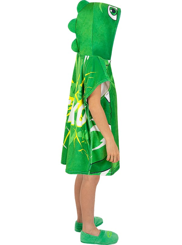 FUNIDELIA Gekko Ponchohåndklæde til Drenge - PJ Masks til drenge - Størrelse: 0