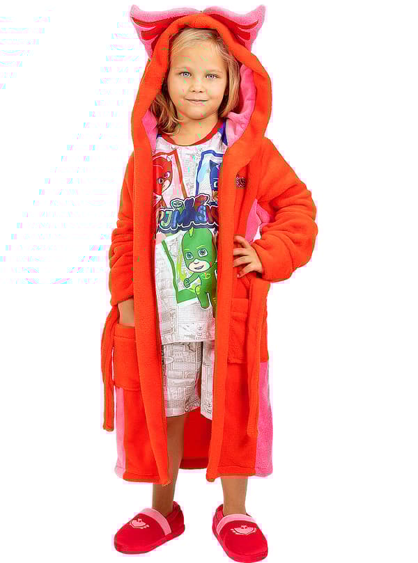 FUNIDELIA PJ Masks Korte Pyjamas til piger og drenge - Hvid