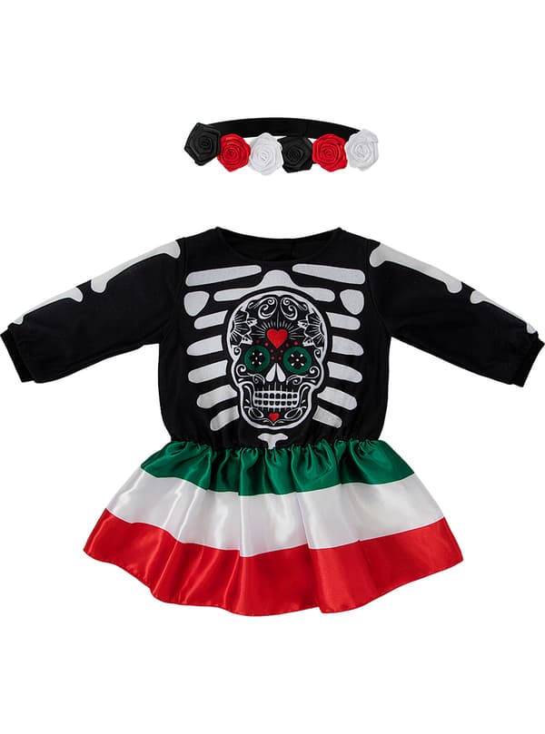 FUNIDELIA Catrina kostume til babypige til babyer - Sort