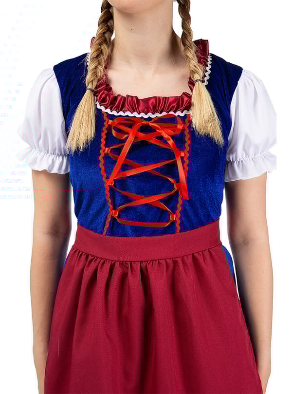 FUNIDELIA Deluxe Tyrol Kostyme til dame - Brun