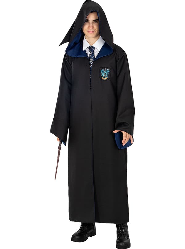 FUNIDELIA Harry Potter Ravenclaw Slips og Pin til mann - Størrelse: 0 - Blå
