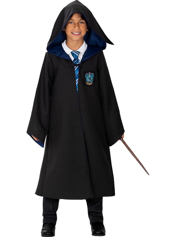 FUNIDELIA Harry Potter Ravenclaw Slips til gutter - Størrelse: 0 - Blå