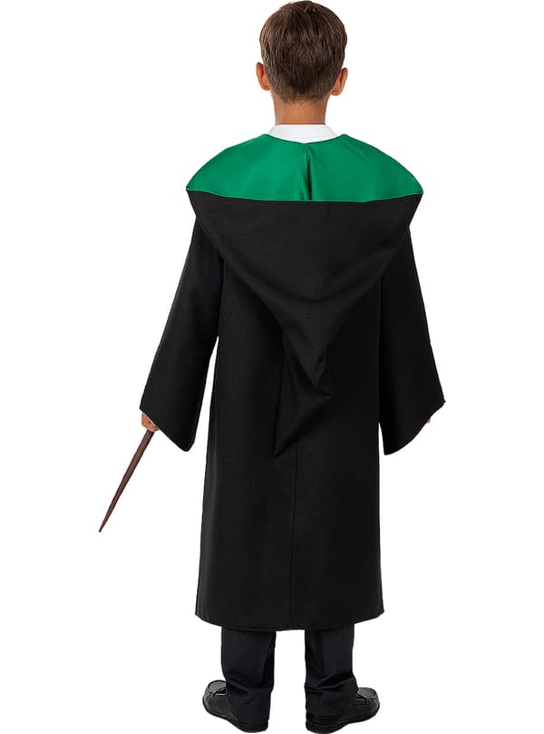 FUNIDELIA Tunika Slytherin Replika - Diamond Edition för flicka och pockje