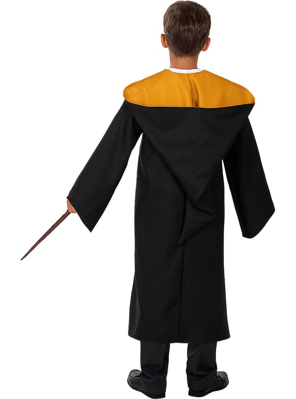 FUNIDELIA Tunika Hufflepuff Replika - Diamond Edition för flicka och pockje