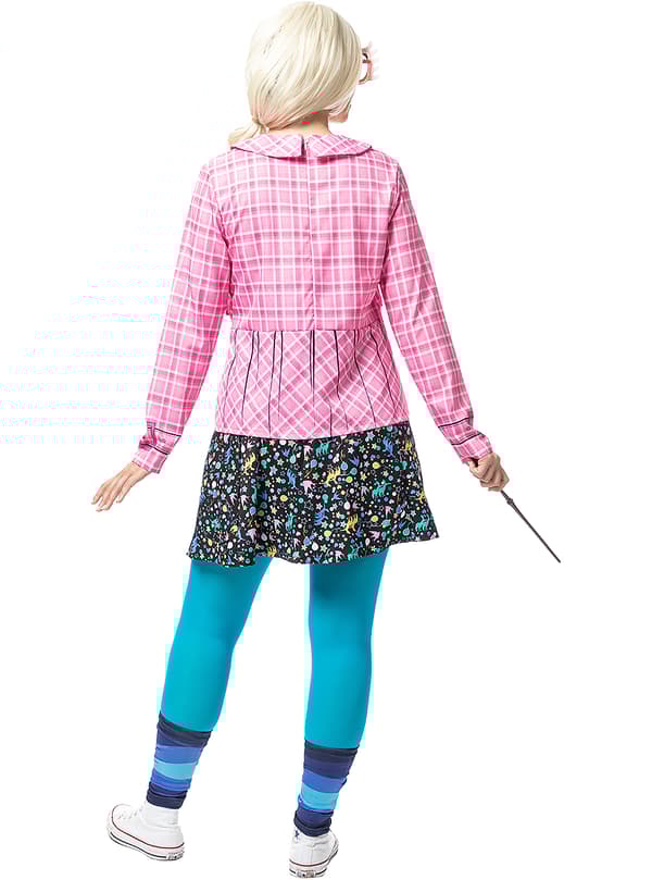 FUNIDELIA Maskeraddräkt Luna Lovegood för dam - Rosa
