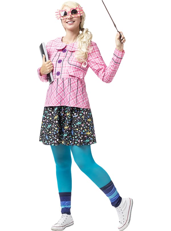 FUNIDELIA Luna Lovegood kostume til kvinder - Pink S