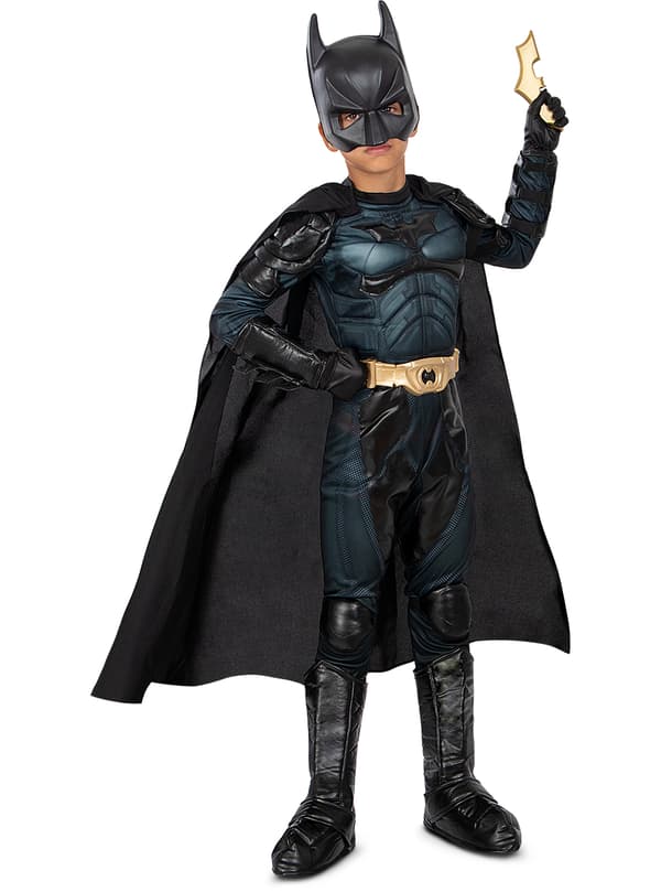 FUNIDELIA Maskeraddräkt Batman  Diamond Edition för pokje - Svart 10-12 years