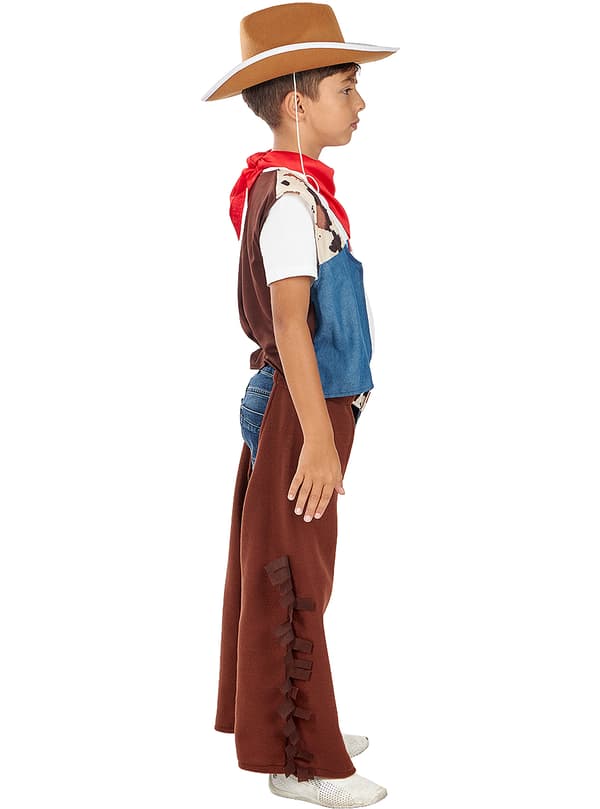 FUNIDELIA Cowboy kostume til drenge til drenge - Brun