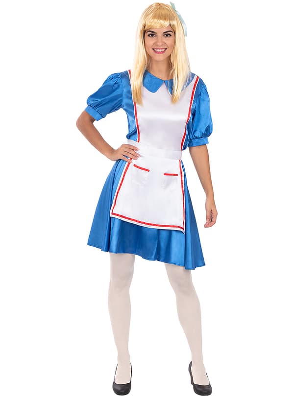 FUNIDELIA Alice kostume til kvinder - Blå
