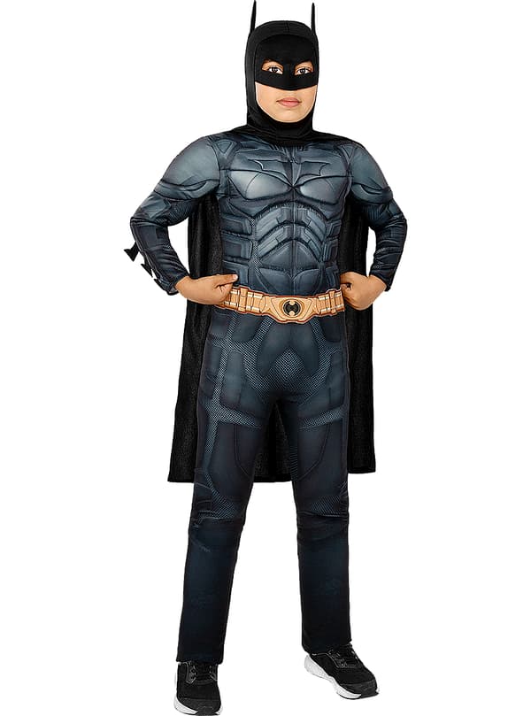 FUNIDELIA Deluxe Batman TDK kostyme - The Dark Knight til gutter - Svart 10-12 years