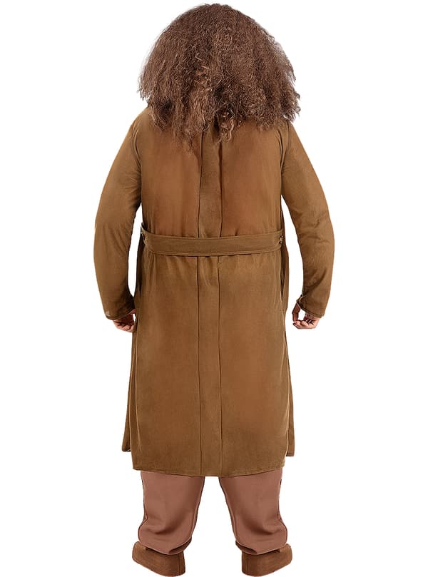 FUNIDELIA Maskeraddräkt Hagrid - Harry Potter för herr - Brun