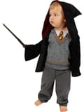 Miniatyrbild 4 av 7: FUNIDELIA maskeraddräkt Harry Potter för bebis - Svart