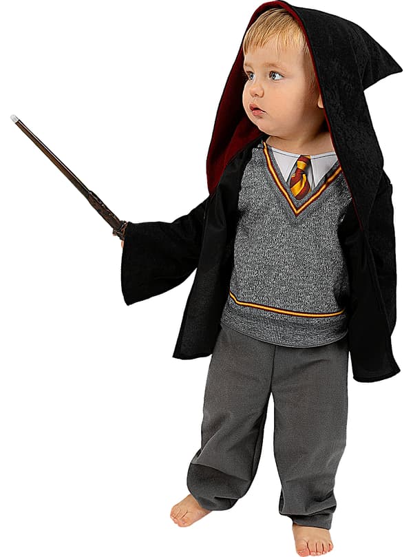 FUNIDELIA maskeraddräkt Harry Potter för bebis - Svart