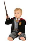 Miniatyrbild 2 av 7: FUNIDELIA maskeraddräkt Harry Potter för bebis - Svart