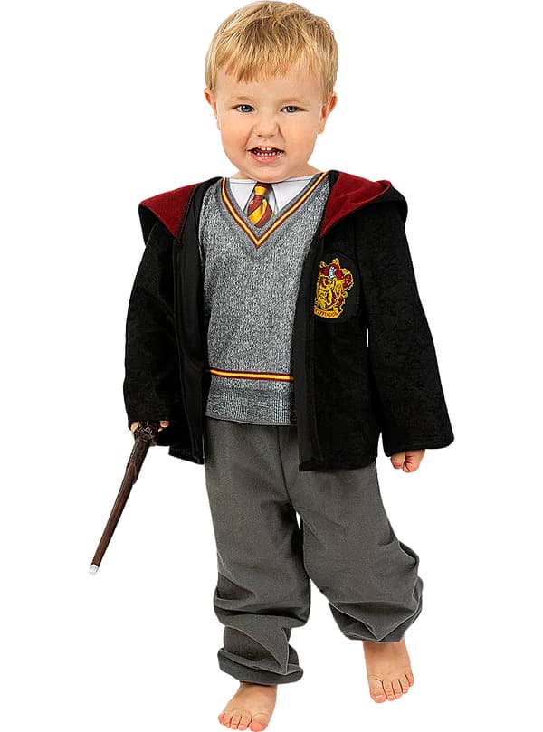 FUNIDELIA maskeraddräkt Harry Potter för bebis - Svart 12-24 months