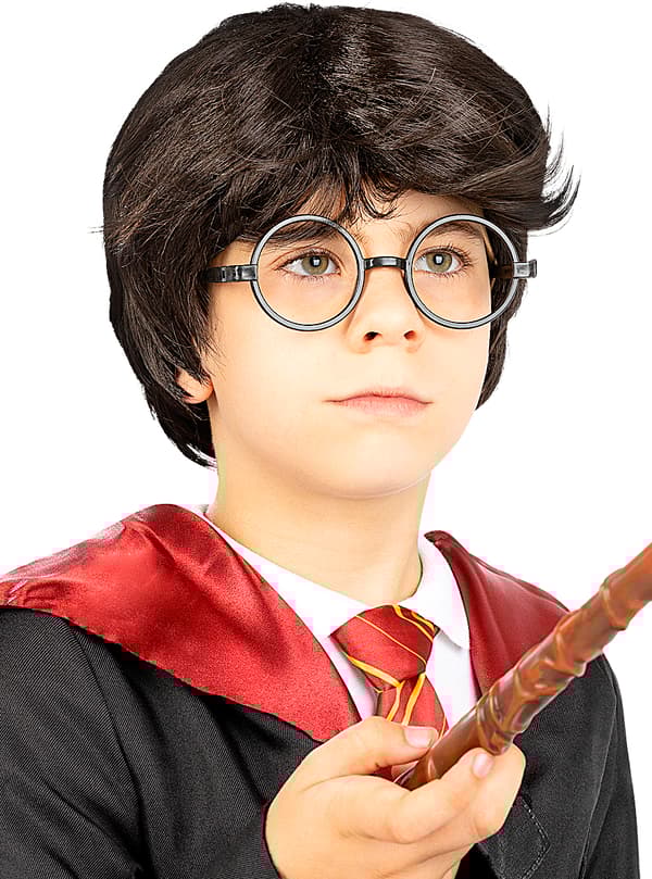 FUNIDELIA Harry Potter Paryk til drenge - Størrelse: 0 - Brun