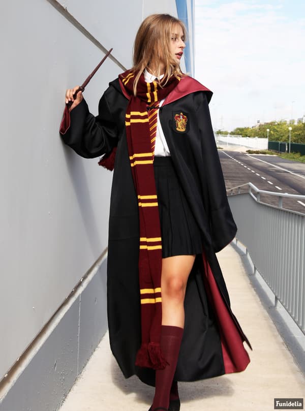 FUNIDELIA Harry Potter Gryffindor Tørklæde officiel replika til kvinder og mænd