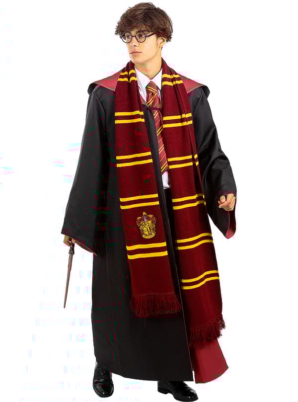 FUNIDELIA Harry Potter Gryffindor Tørklæde officiel replika til kvinder og mænd