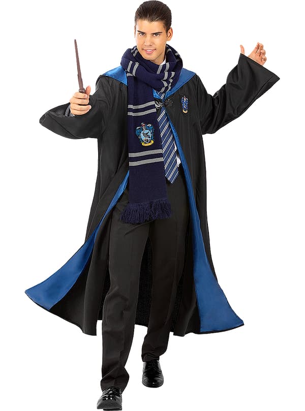 FUNIDELIA Harry Potter Ravenclaw Tørklæde officiel replika til kvinder og mænd