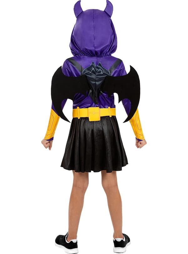 FUNIDELIA Batgirl Superhero Girls DC -asu tytöille - Violetti