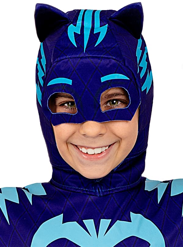 FUNIDELIA Kattedreng Maske PJ Masks til drenge - Størrelse: 0 - Blå