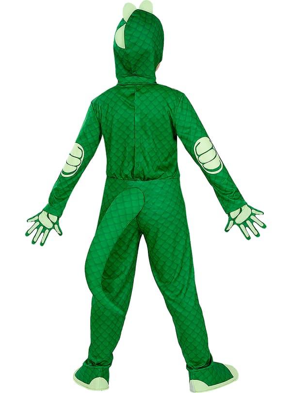 FUNIDELIA Gekko Naamio PJ Masks Pyjamasankarit pojille - Koko: 0 - Vihreä