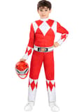 Pikkukuva 3 / 6: FUNIDELIA Punainen Power Ranger -Asu pojille - Punainen