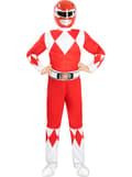 Pikkukuva 2 / 6: FUNIDELIA Punainen Power Ranger -Asu pojille - Punainen